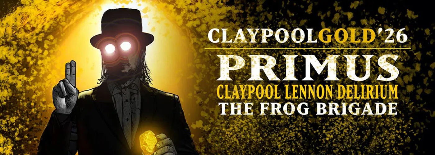 Claypool Gold: Primus, Les Claypool’s Frog Brigade & The Claypool Lennon Delirium