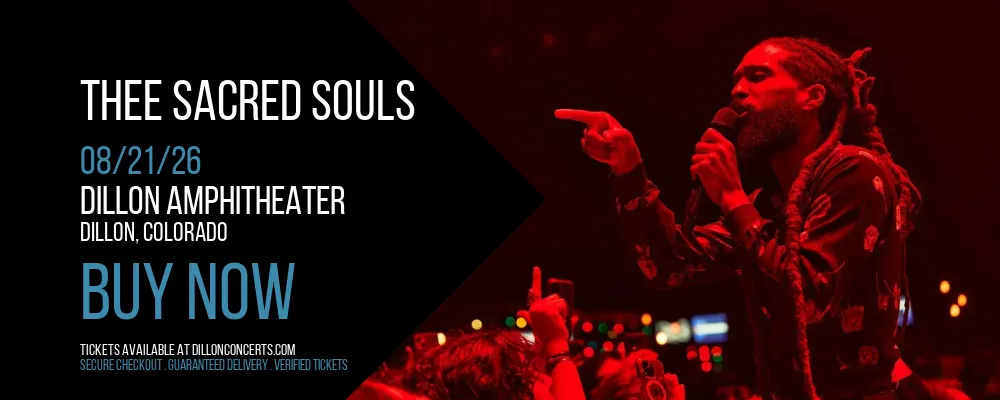 Thee Sacred Souls at Dillon Amphitheater